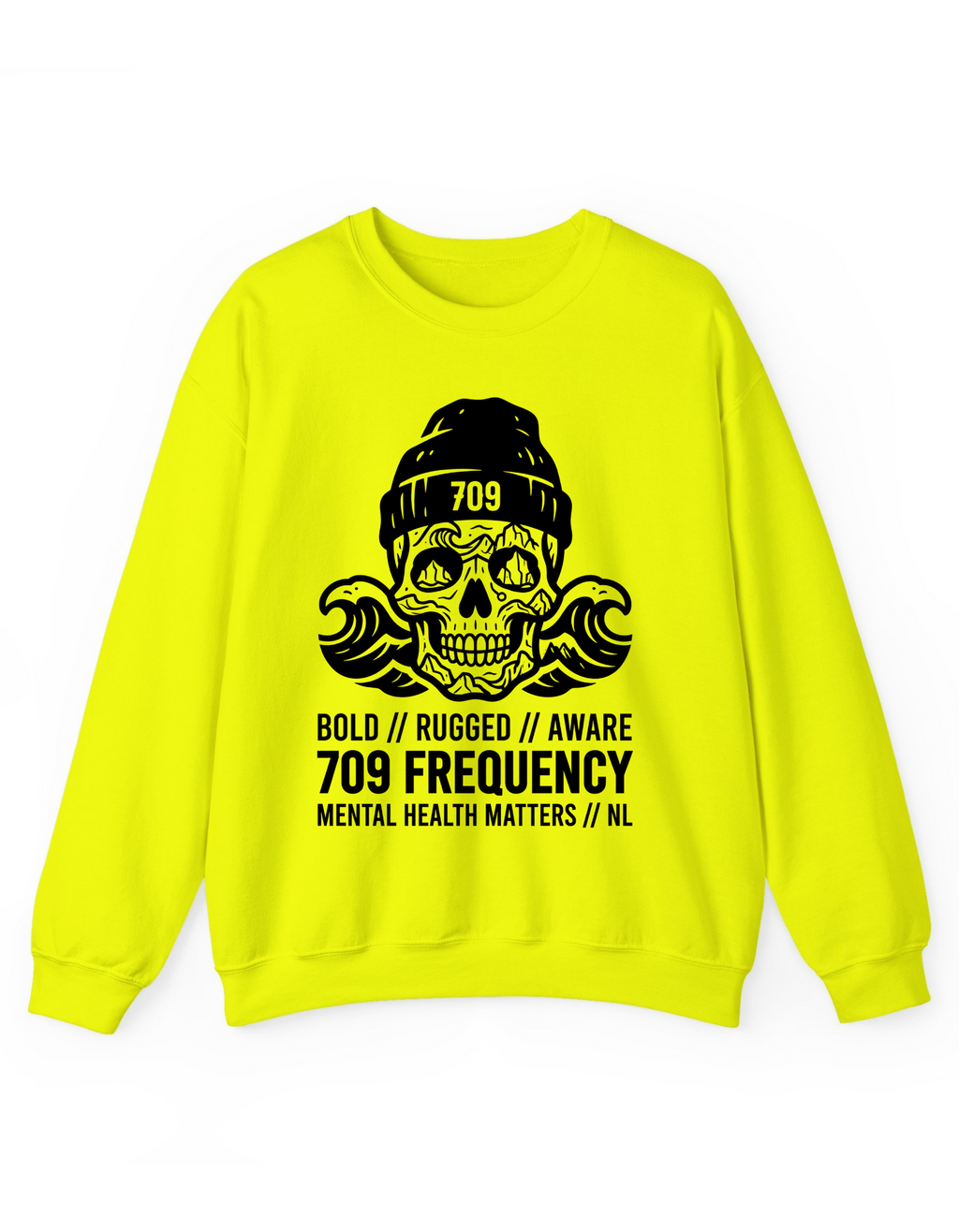 STATIC SKULL // NL CREWNECK