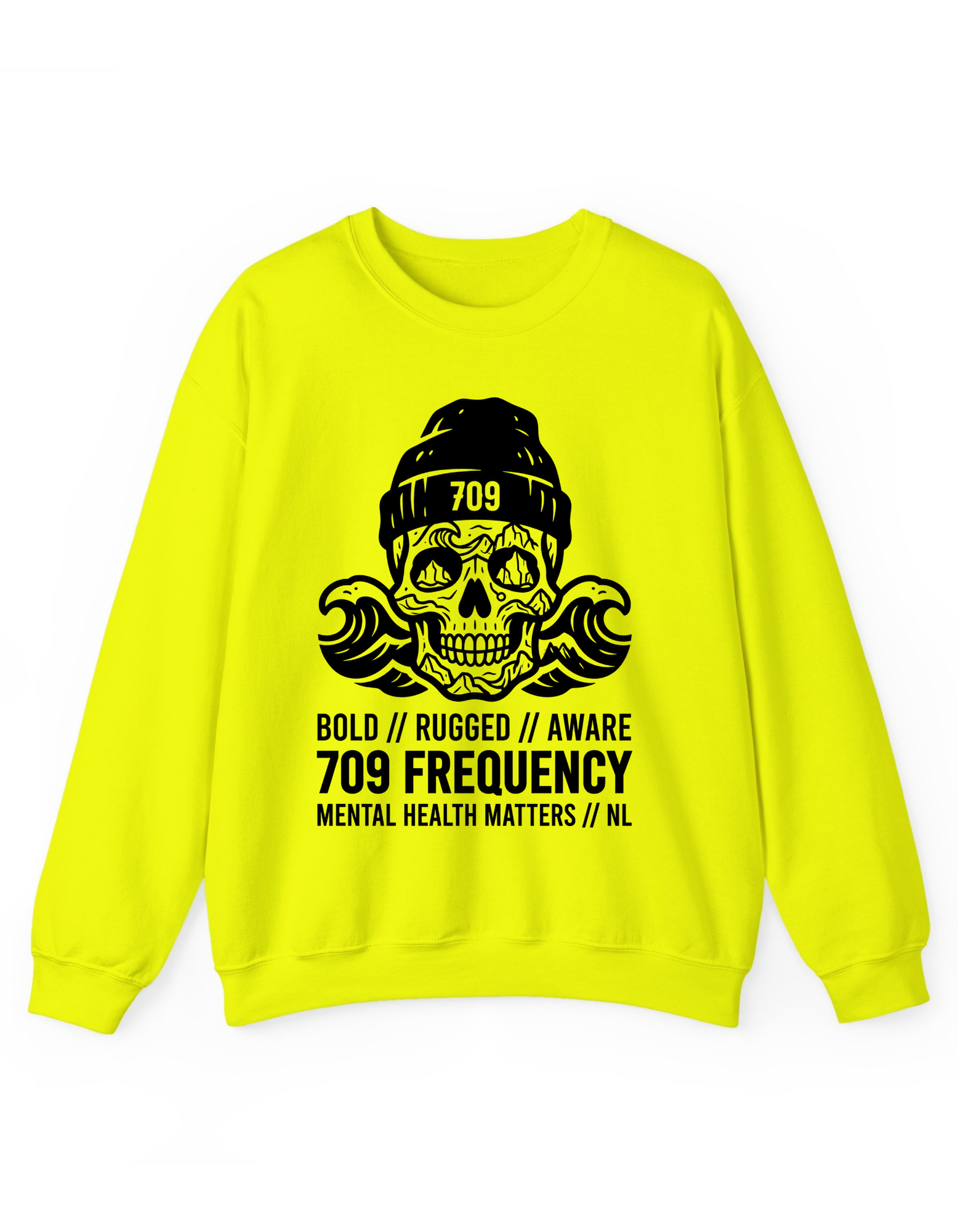STATIC SKULL // NL CREWNECK